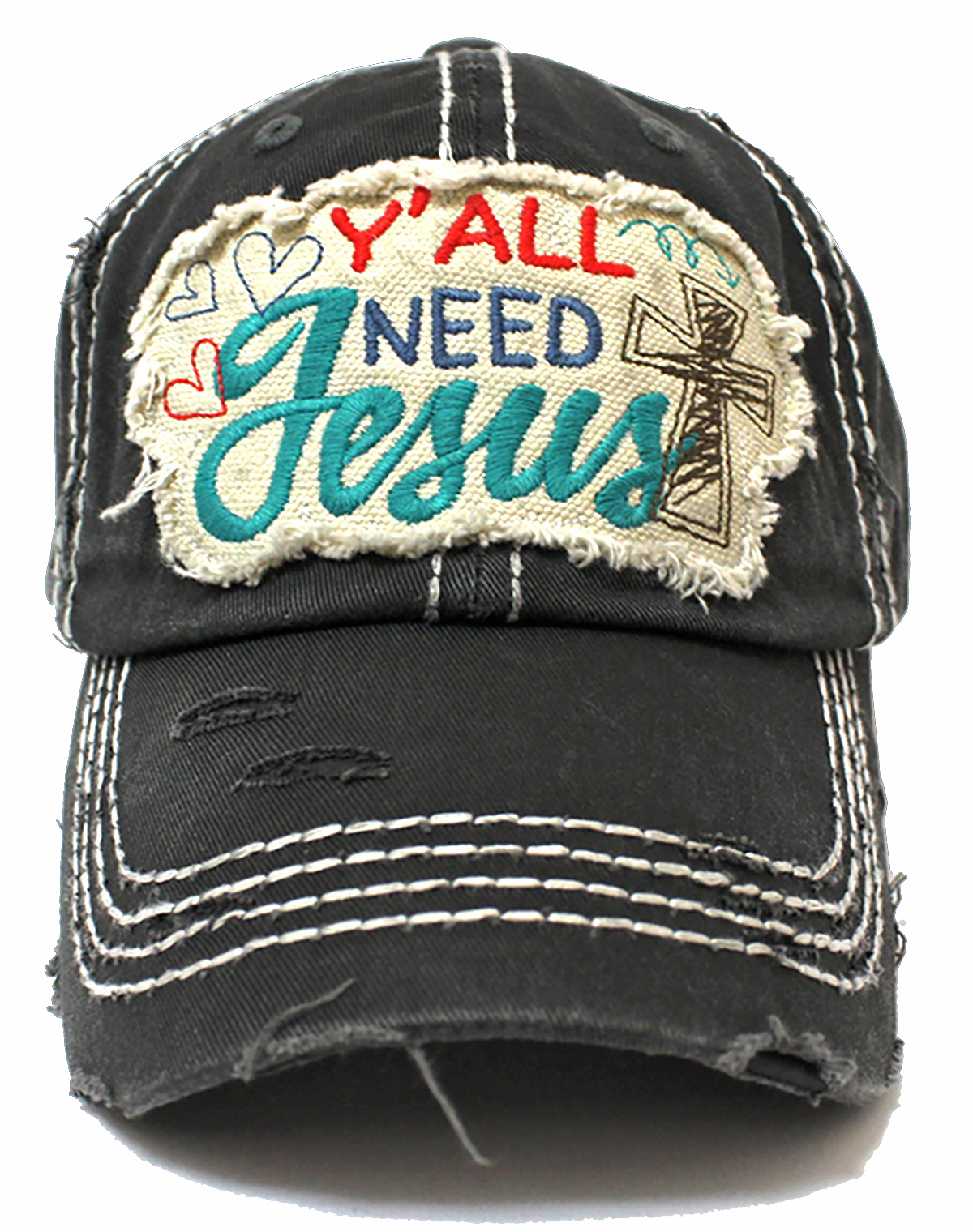 HeartJesusYall_Bla_Front