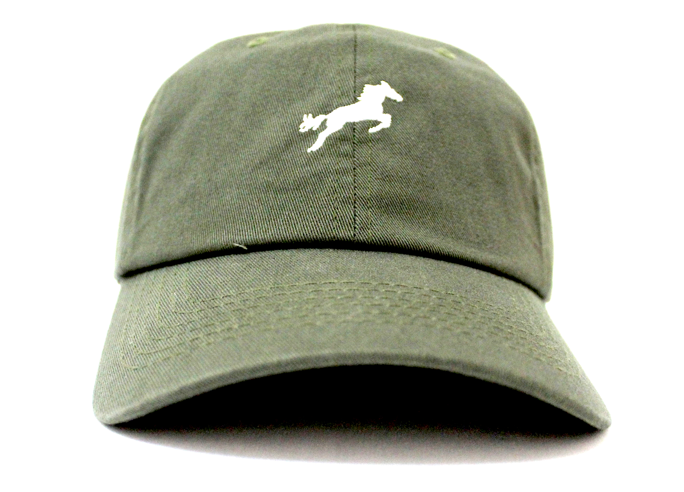 HORSE DAD CAP OLIVE