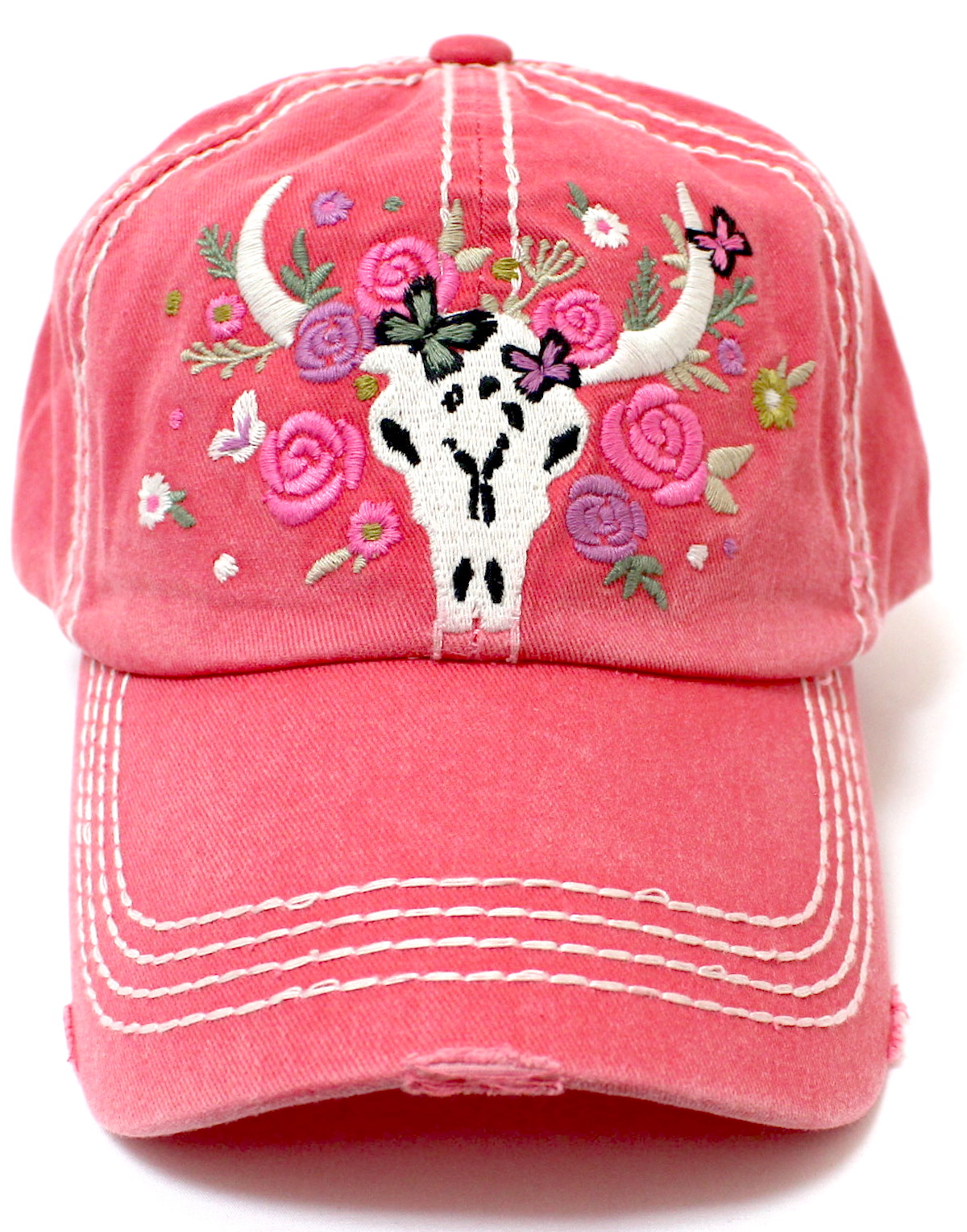 RoseCowSkull_Pin_Front